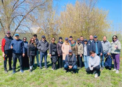 The team of NC Kazakhstan Engineering JSC took part in the city cleanup