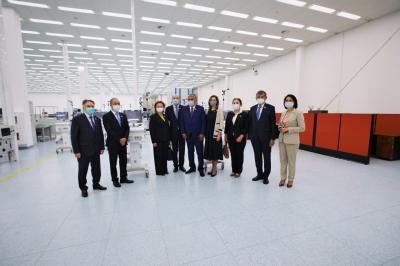 Депутаты Сената Парламента РК ознакомились с производством аппаратов ИВЛ