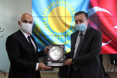 Председатель Правления АО НК «Казахстан Инжиниринг» встретился с Генеральным директором «Турецкой аэрокосмической корпорации»